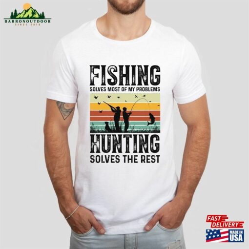 Fishing T-Shirt Funny Shirt Hunting Unisex Hoodie