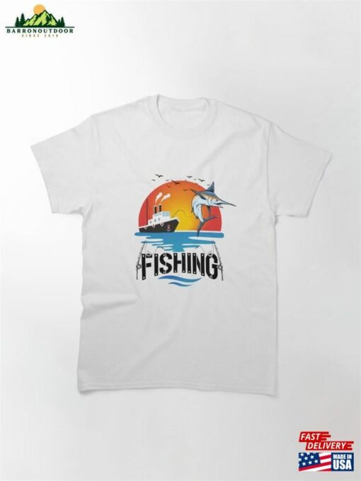 Fishing T-Shirt Sweatshirt Classic