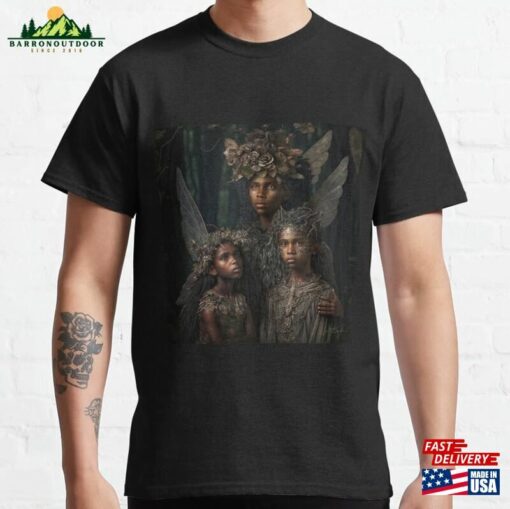 Forest Fairy Family 1 10 Classic T-Shirt Unisex