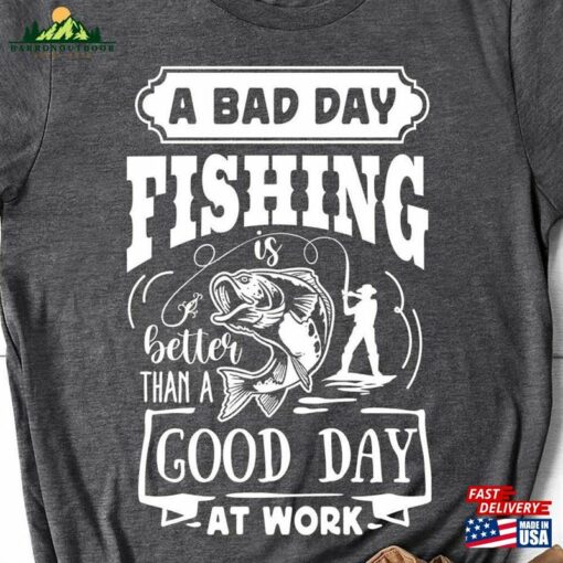 Funny Fishing Shirt Gift For Dad Fisherman Tees T-Shirt Unisex