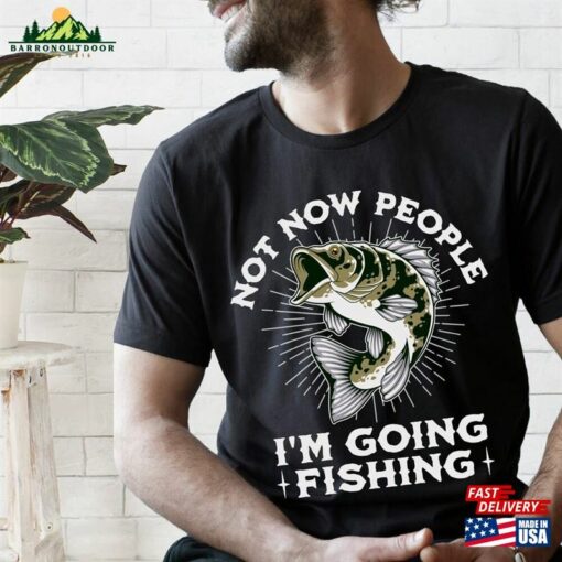 Funny Fishing T-Shirt Angling Trip Shirt Fisherman Tee Unisex