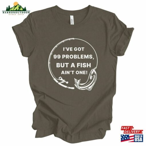 Funny Fishing T-Shirt Fisherman Apparel Classic