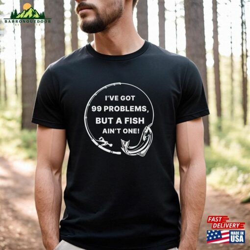 Funny Fishing T-Shirt Fisherman Apparel Classic