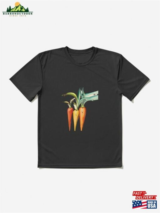 Go Vegan Cute Carrots Active T-Shirt Classic Sweatshirt