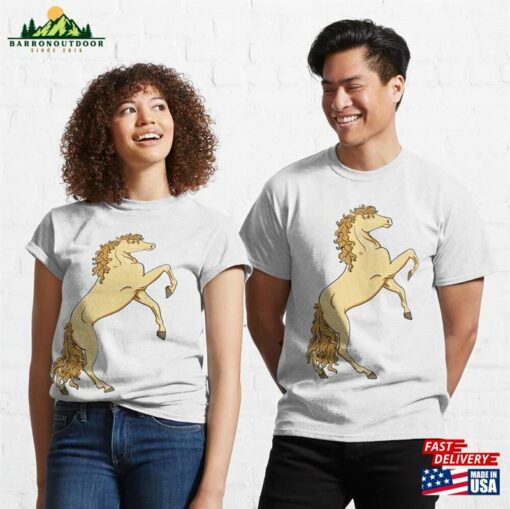 Golden Horse Classic T-Shirt Hoodie