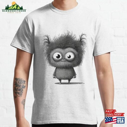 Gray Microela A Small Shrieking Monster Classic T-Shirt Sweatshirt