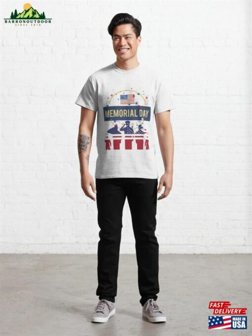 Happy Memorial Day May 29 Classic T-Shirt Unisex