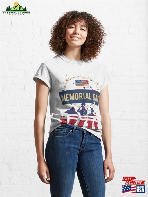 Happy Memorial Day May 29 Classic T-Shirt Unisex