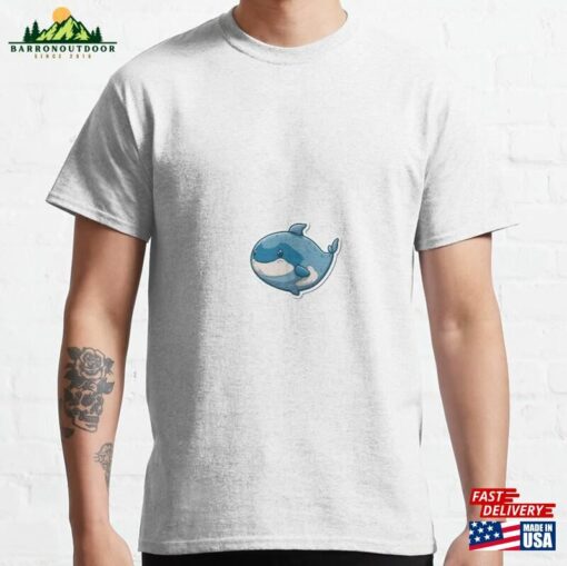 Happy Whale Classic T-Shirt Sweatshirt Hoodie