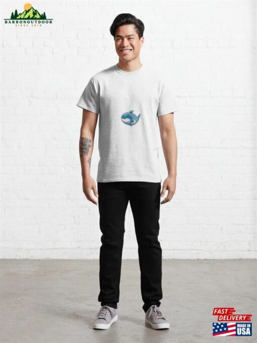 Happy Whale Classic T-Shirt Sweatshirt Hoodie