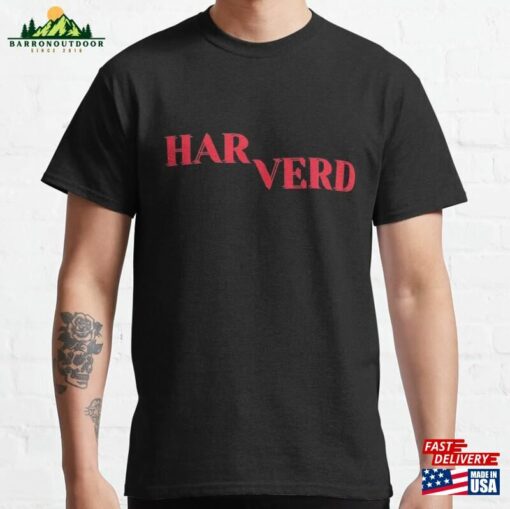 Harverd Classic T-Shirt Hoodie Unisex