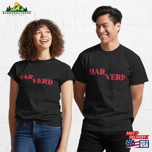 Harverd Classic T-Shirt Hoodie Unisex