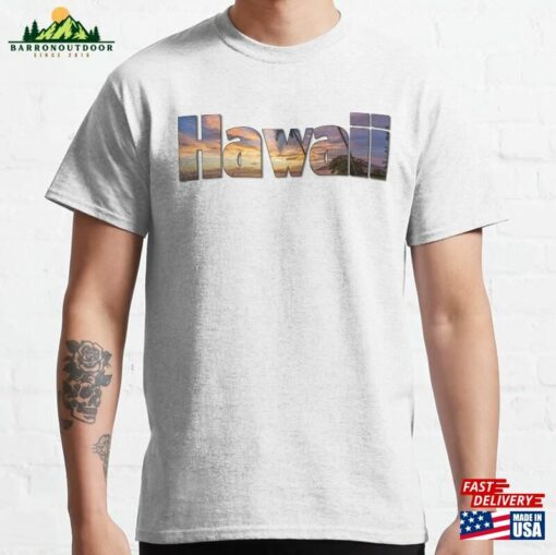 Hawaii Beach Summertime Holiday Vacation Classic T-Shirt