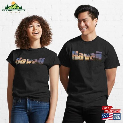 Hawaii Beach Summertime Holiday Vacation Classic T-Shirt