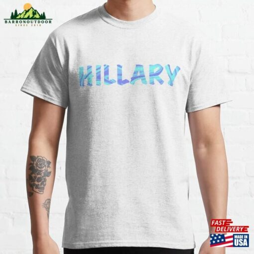 Hillary Marble Classic T-Shirt Unisex