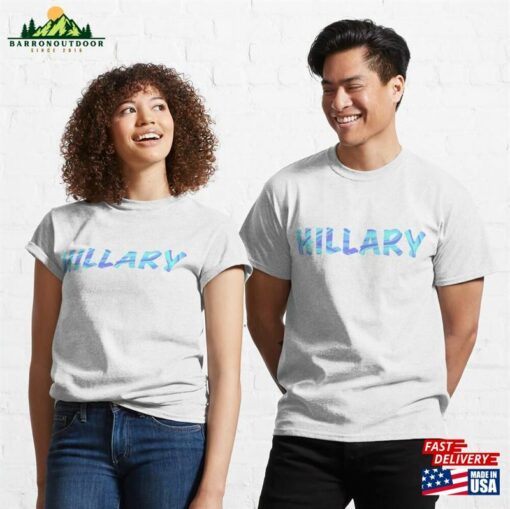 Hillary Marble Classic T-Shirt Unisex