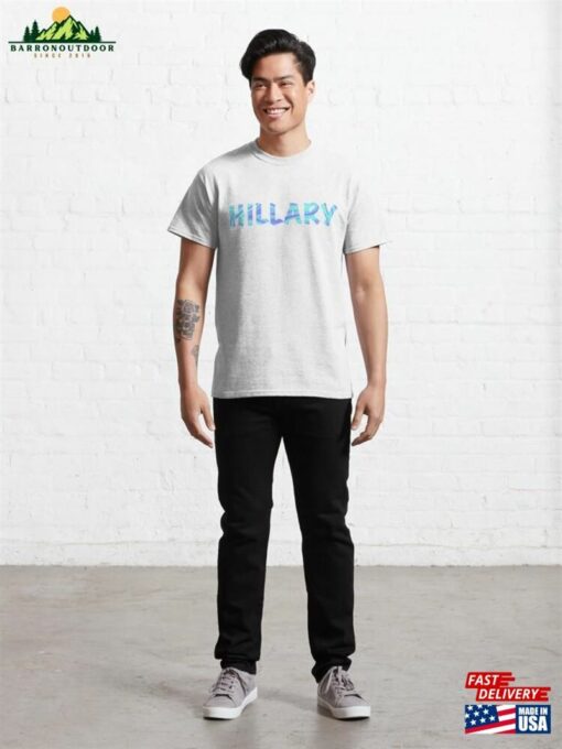 Hillary Marble Classic T-Shirt Unisex