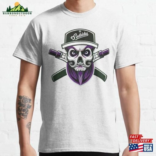 Hipster Skull Classic T-Shirt Hoodie