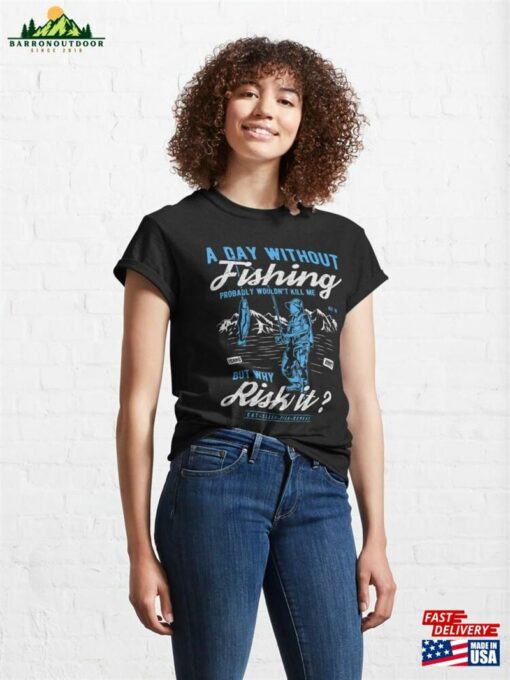 I Love Fishing Im Always Wishing Was Classic T-Shirt Sweatshirt