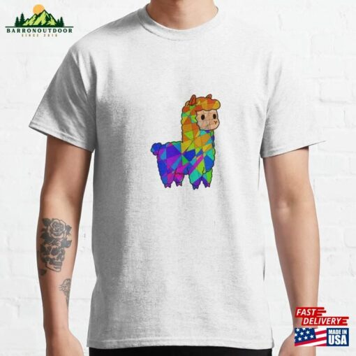 If A Llama Walked Into Prism Classic T-Shirt Unisex