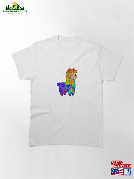 If A Llama Walked Into Prism Classic T-Shirt Unisex