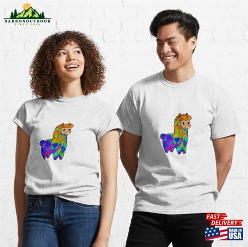 If A Llama Walked Into Prism Classic T-Shirt Unisex