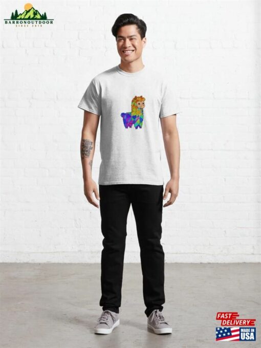 If A Llama Walked Into Prism Classic T-Shirt Unisex