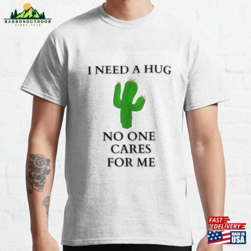 Introvert Alone Frustration Depression Cute Funny Mental Design Classic T-Shirt