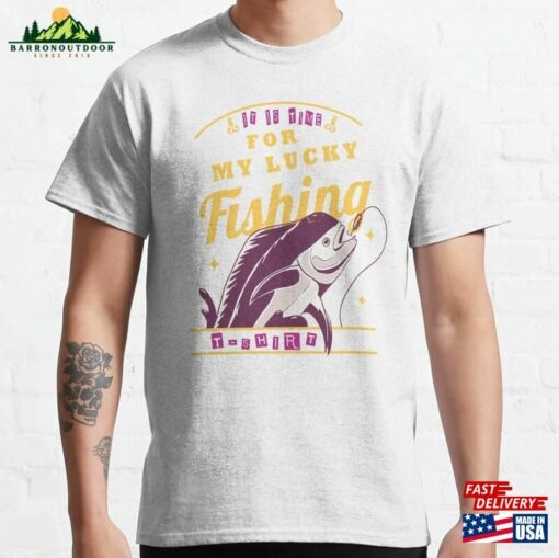 It Is My Lucky Fishing T-Shirt Lover Classic Hoodie Sweatshirt