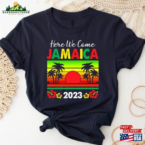 Jamaica 2023 Here We Come Matching Family Dream Vacation T-Shirt Shirt Trips Hoodie Unisex