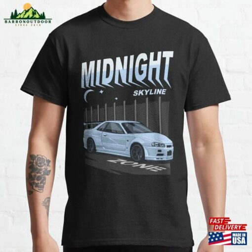 Jdm Legend Nissan Gtr R34 Skyline Hoodie T-Shirt