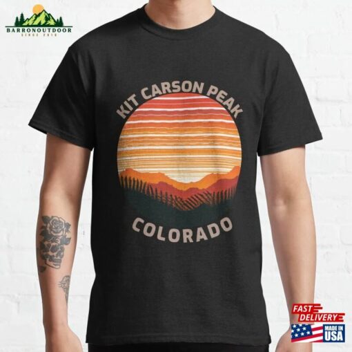 Kit Carson Peak For People Who Like Mountain Climbing Mountaineering T-Shirt Unisex