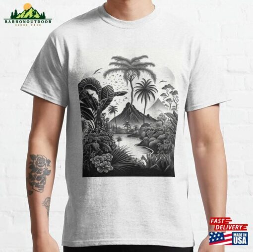 Landscape Painting Classic T-Shirt Sweatshirt