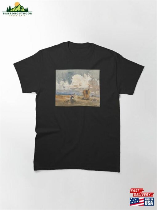 Landscape With Gypsies And Wagon Classic T-Shirt Sweatshirt