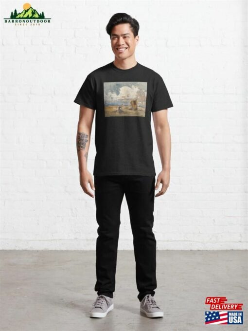 Landscape With Gypsies And Wagon Classic T-Shirt Sweatshirt