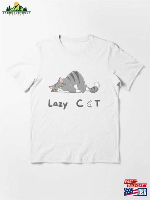 Lazy Cat Essential T-Shirt Hoodie