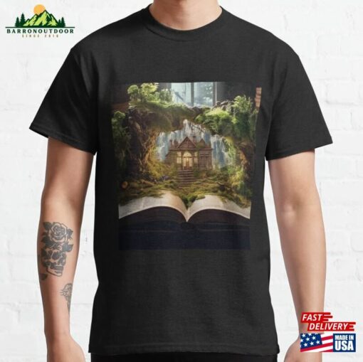 Living Book Through The Storybook Arch Classic T-Shirt Unisex Hoodie