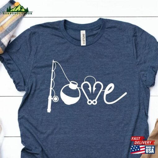 Love Fishing Shirt Hoodie Classic