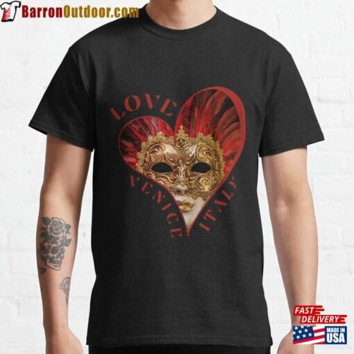 Love Venice Italy Classic T-Shirt