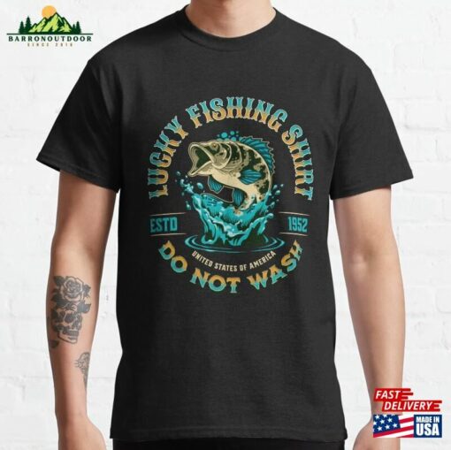 Lucky Fishing Shirt Unisex Classic