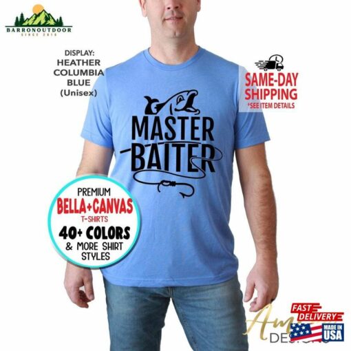 Master Baiter Fishing Shirt Funny Fisherman T Classic T-Shirt