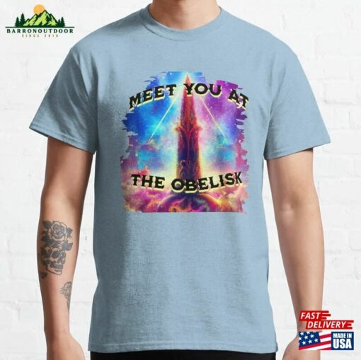 Meet You At The Obelisk By Mayoney Classic T-Shirt Hoodie