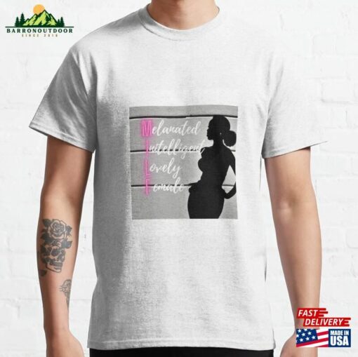 Melanated Intelligent Lovely Female Classic T-Shirt Hoodie