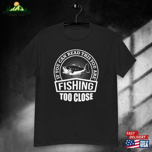 Mens Fishing Shirt Funny Printed On Back Unisex Sweatshirt