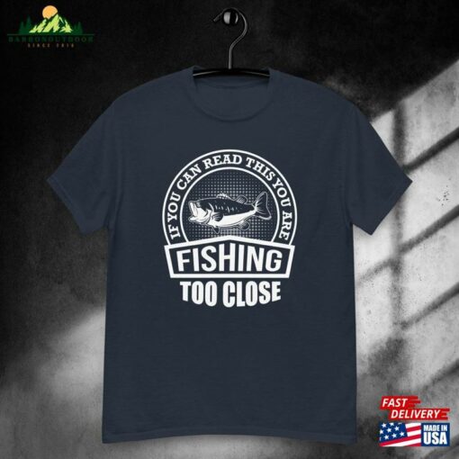 Mens Fishing Shirt Funny Printed On Back Unisex Sweatshirt