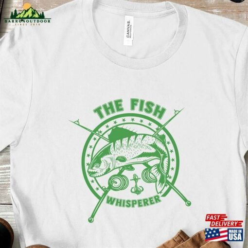 Mens Fishing T-Shirt Funny Shirt Classic Unisex