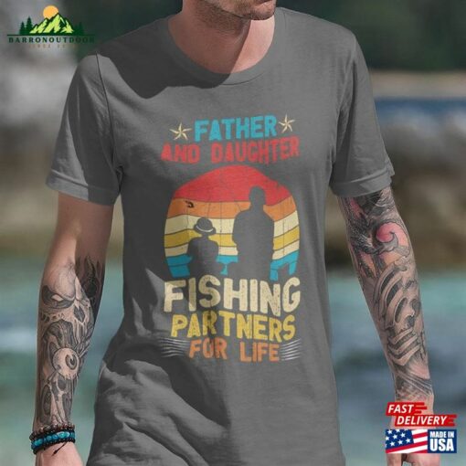 Men’s Fishing T-Shirts Matching Father Daughter Partners For Life Shirts Sweatshirt Hoodie