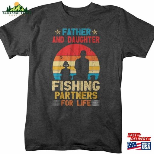 Men’s Fishing T-Shirts Matching Father Daughter Partners For Life Shirts Sweatshirt Hoodie