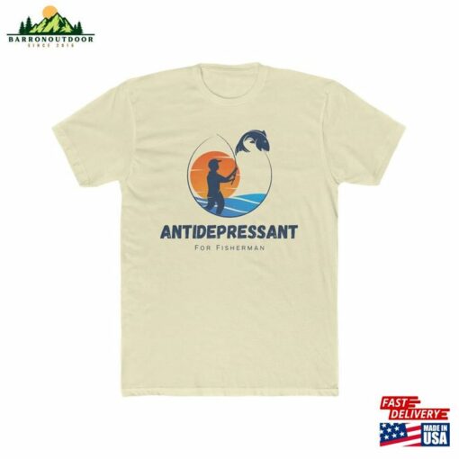 Men’s Fishing Tee Antidepressant T-Shirt Classic Sweatshirt