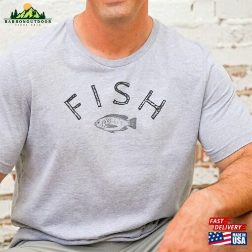 Men’s Shirt Fishing Women T Unisex Classic